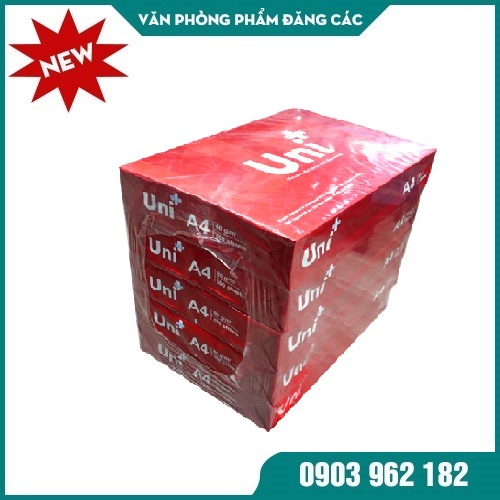 Giấy A4 Uni Plus 80